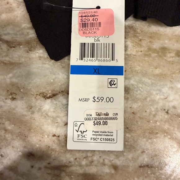 DKNY Women's Elegant Black Poncho - Picture 5 of 7